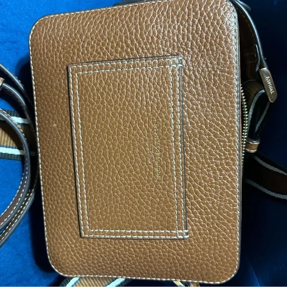 Aspinal of London walnut camera-style bag - Picture 5 of 7